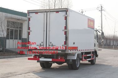 Kühlschrank-Gefrierschrank-LKW 4x2 Sinotruk Howo7 10T für Fleisch und Milchtransporte